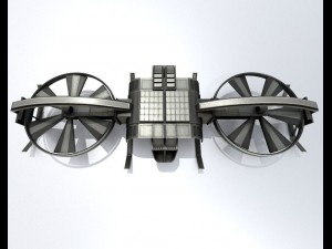 controllable drone design 3D Model