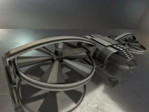 progettazione di droni controllabili Modello 3D