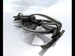 progettazione di droni controllabili Modello 3D