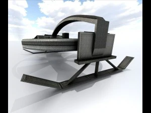 progettazione di droni controllabili Modello 3D