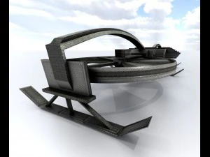 progettazione di droni controllabili Modello 3D