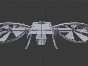 progettazione di droni controllabili Modello 3D