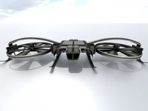 progettazione di droni controllabili Modello 3D