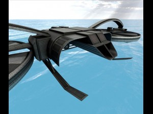 controllable drone design 3D Model