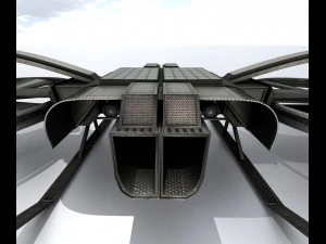 progettazione di droni controllabili Modello 3D