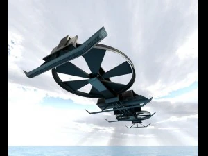 progettazione di droni controllabili Modello 3D