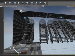 futuristic stairs collection basic Modelo 3D