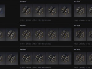 futuristic stairs collection basic Modelo 3D