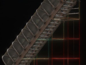 futuristic stairs collection rusty and basic 3D 模型
