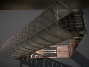 futuristic stairs collection rusty and basic 3D 模型