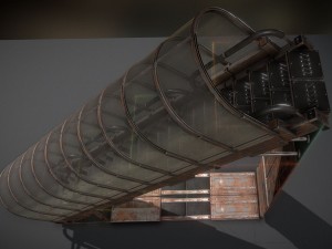 futuristic stairs collection rusty and basic 3D 模型