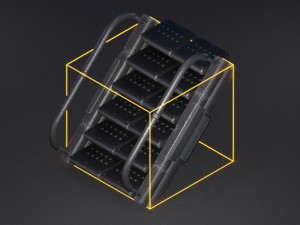 futuristic stairs collection rusty and basic 3D 模型
