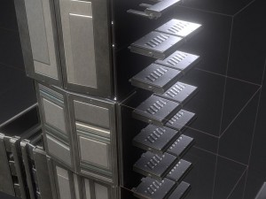 sci-fi ladder set basic version 3D Model