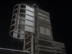 SFはしごセット基本バージョン 3Dモデル