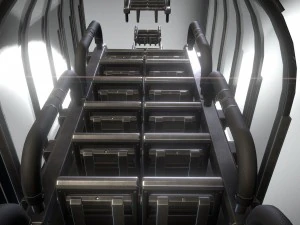 SFはしごセット基本バージョン 3Dモデル