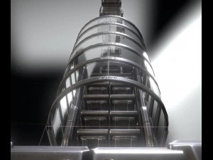 SFはしごセット基本バージョン 3Dモデル