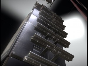sci-fi ladder set basic version 3D Model