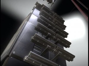 SFはしごセット基本バージョン 3Dモデル