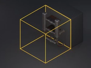 SFはしごセット基本バージョン 3Dモデル