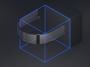 modular sci-fi ladders silver Modèle 3D