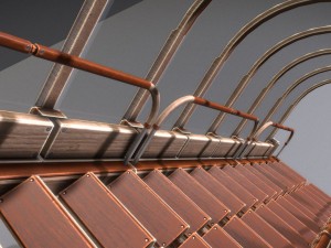 sci-fi ladders and stairs woody Model 3D