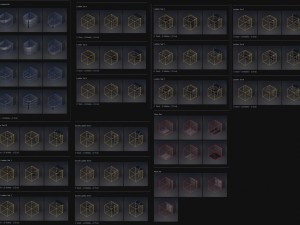 sci-fi ladders and stairs red 3D 模型