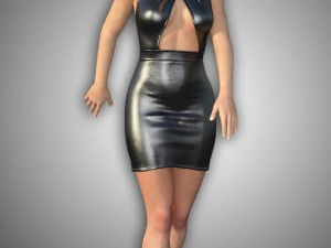 sexy lady asia 3D Model
