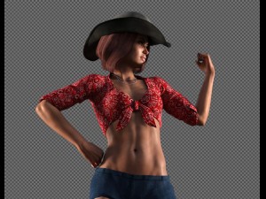 sexy woman 3D Model