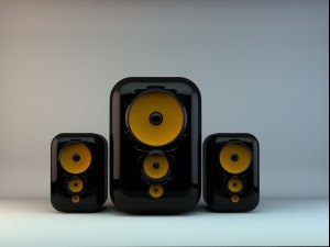 cute mini speaker Model 3D