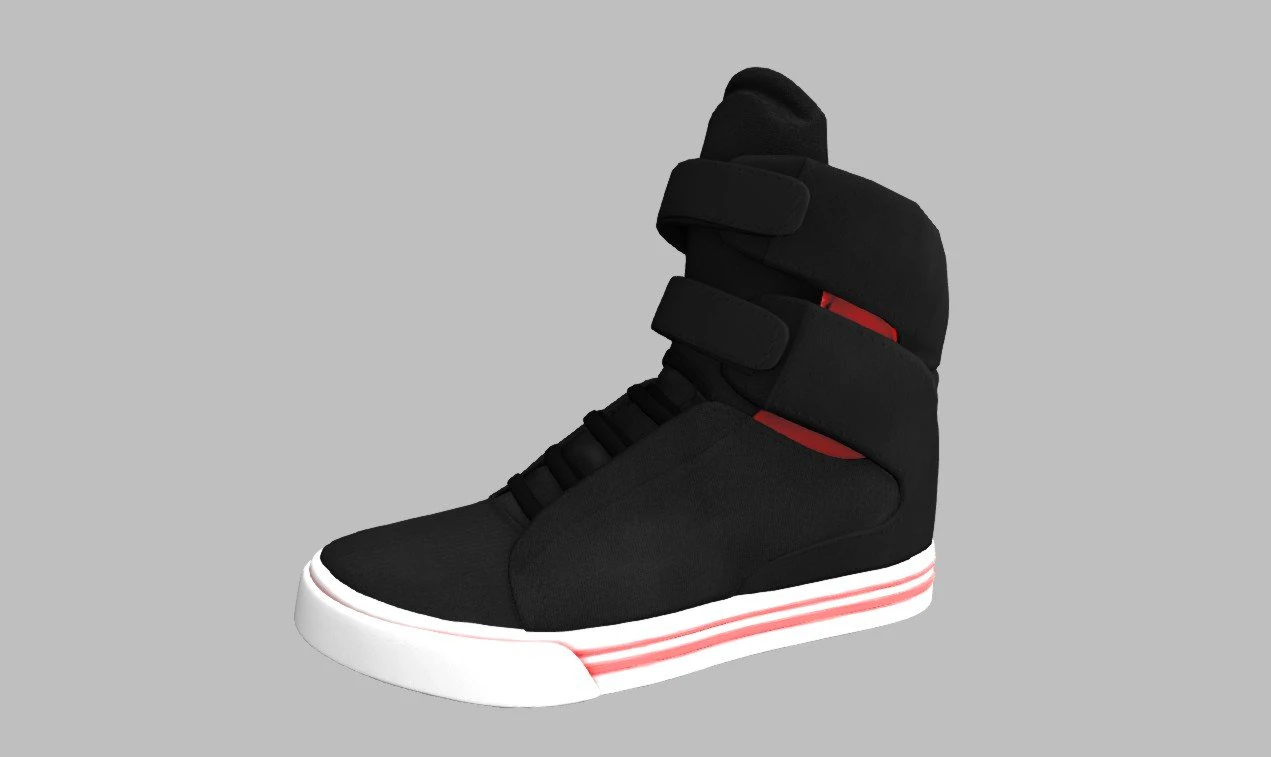 unisneakers 3D Model .c4d .max .obj .3ds .fbx .stl .blend 
