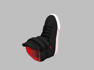 unisneakers 3D-Modell
