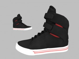 unisneakers 3D-Modell