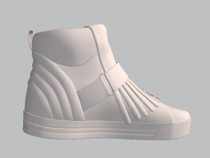 shoes unisex 3D Модель