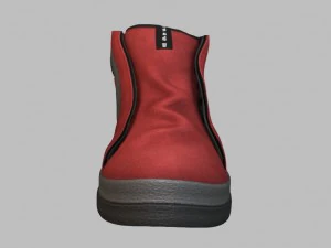 red boots 3D Model