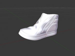 red boots 3D Model