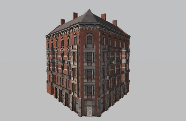 conor new york house 3D Model .c4d .max .obj .3ds .fbx .stl .blend 