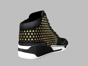 sneakers goldtips 3D-Modell
