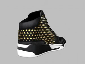 sneakers goldtips 3D Model