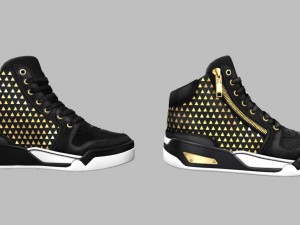 sneakers goldtips 3D-Modell