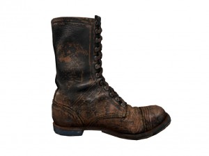 used soldiers boots 3D Model