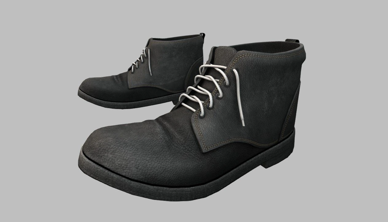 boots n71 3D Model .c4d .max .obj .3ds .fbx .stl .blend 