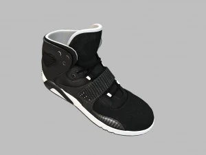 nike air jordan textured 3D Model