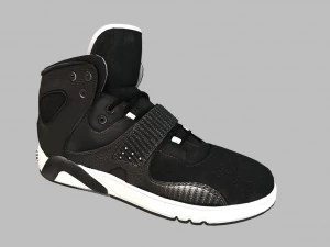 nike air jordan textured 3D Model
