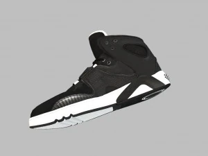 nike air jordan textured 3D Model