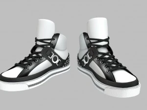 t&ecirc;nis jordans inspirado Modelo 3D