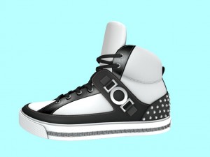 jordans inspired sneakers Modelo 3D