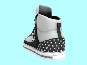 jordans inspired sneakers Modelo 3D