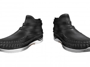 mens boat shoes 3Dモデル
