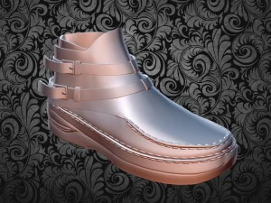 mens boat shoes 3D Model