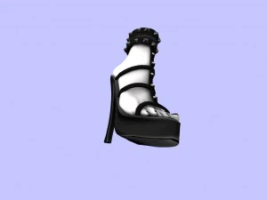 heels no 1 3D Model